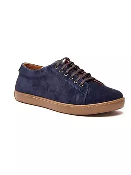 Кроссовки на шнуровке Comfortfusse Leder-Sneakers, темно-синий