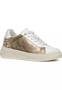 Кроссовки на шнуровке D LJUBA Geox, бронза
