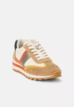 Кроссовки на шнуровке DANI COLOR BLOCKED SUEDE SNEAKER Ralph Lauren, разноцветный