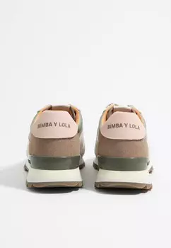 Кроссовки на шнуровке DEPORTIVA TCNICA Bimba Y Lola, хаки