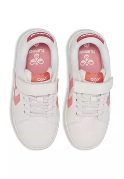 Кроссовки на шнуровке DERBY COURT JR Hummel, розовый