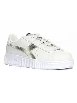 Кроссовки на шнуровке Diadora, цвет wei/gold