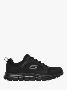Кроссовки на шнуровке для бега по нокхиллу Skechers, черный