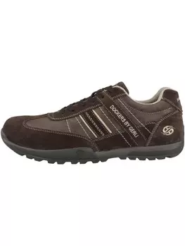 Кроссовки на шнуровке Dockers by Gerli Sneaker low 54HT001, темно-коричневый