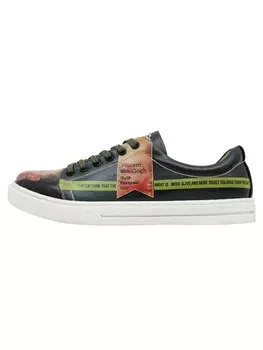 Кроссовки на шнуровке Dogo Muse Sneaker - Vincent van Gogh Self Portrait 36, черный