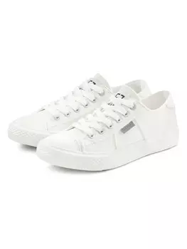 Кроссовки на шнуровке ELBSAND, белый