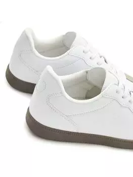 Кроссовки на шнуровке ELBSAND, белый