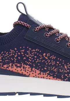 Кроссовки на шнуровке FELW U.S. Polo Assn., темно-синий