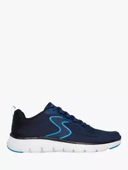 Кроссовки на шнуровке flex advantage 5.0 spreelo Skechers, темно-синий/разноцветный