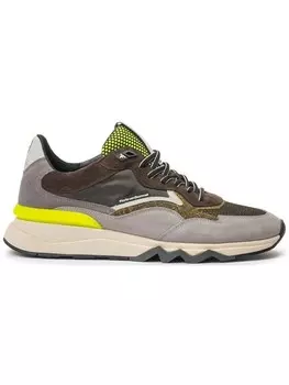 Кроссовки на шнуровке Floris van Bommel Sneaker, цвет yellow/grey