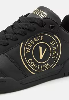 Кроссовки на шнуровке FONDO BROOKLYN Versace, черный