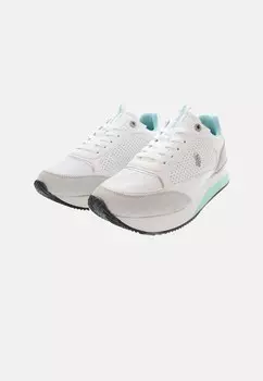 Кроссовки на шнуровке FRISBY U.S. Polo Assn., белый