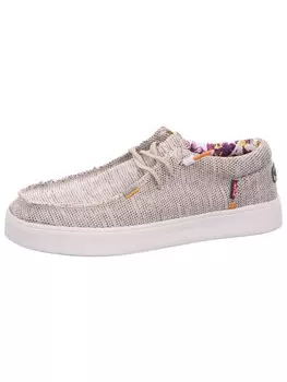 Кроссовки на шнуровке Fusion, бежевый