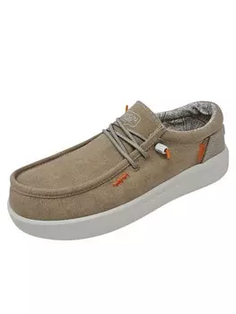 Кроссовки на шнуровке Fusion, бежевый