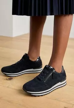 Кроссовки на шнуровке Gabor Comfort, темно-синий