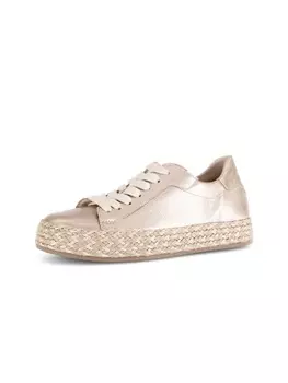 Кроссовки на шнуровке Gabor Fashion, бежевый