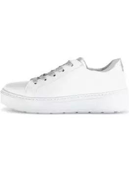 Кроссовки на шнуровке Gabor Fashion Sneaker, белый