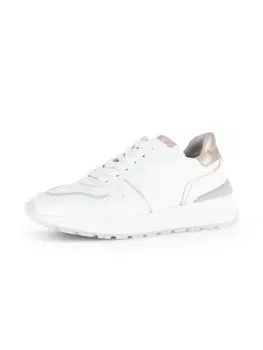 Кроссовки на шнуровке Gabor Fashion Sneaker low, белый