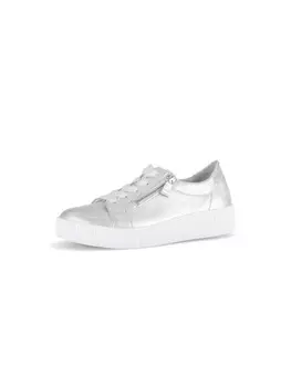 Кроссовки на шнуровке Gabor Fashion Sneaker low, серебряный