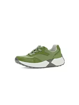 Кроссовки на шнуровке Gabor rollingsoft by Sneaker low, зеленый