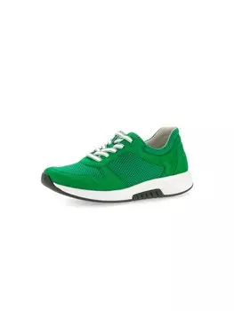 Кроссовки на шнуровке Gabor rollingsoft by Sneaker low, зеленый