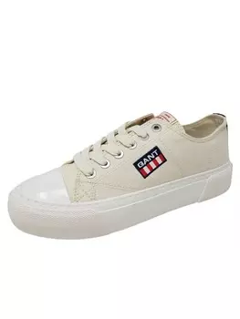 Кроссовки на шнуровке Gant Sneaker Nautilana, бежевый
