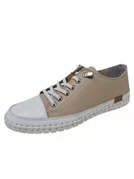 Кроссовки на шнуровке Gemini, бежевый