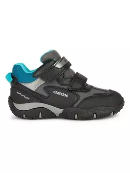 Кроссовки на шнуровке Geox, черный