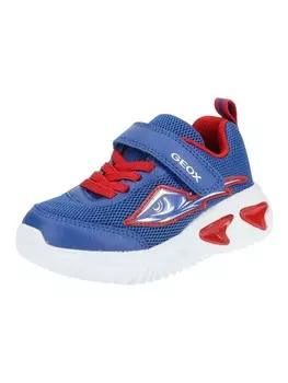 Кроссовки на шнуровке Geox, цвет blau/rot