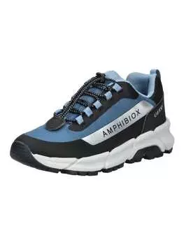 Кроссовки на шнуровке Geox, цвет blau/schwarz