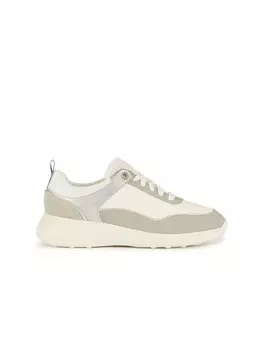Кроссовки на шнуровке Geox, цвет creme/beige