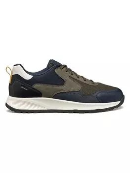 Кроссовки на шнуровке Geox, цвет dunkelblau/khaki