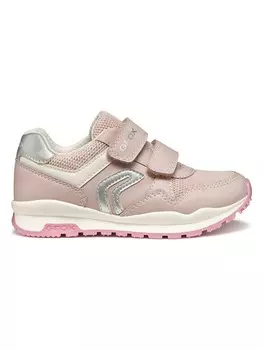 Кроссовки на шнуровке Geox, цвет rosa/silber