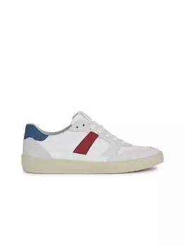 Кроссовки на шнуровке Geox, цвет wei/blau/rot