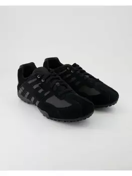 Кроссовки на шнуровке Geox Sneaker low, черный