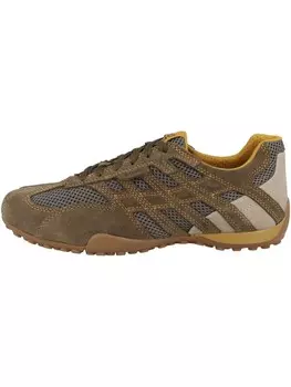 Кроссовки на шнуровке Geox Sneaker low U Snake Original A, коричневый