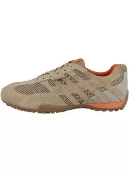 Кроссовки на шнуровке Geox Sneaker low U Snake Original A, бежевый