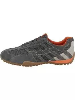 Кроссовки на шнуровке Geox Sneaker low U Snake Original A, серый