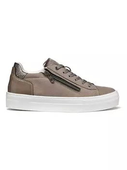 Кроссовки на шнуровке Geox Sneakers Claudin, светло-коричневый