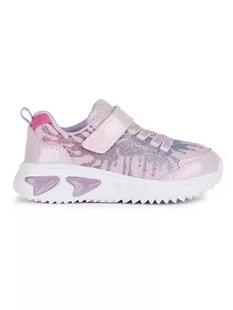 Кроссовки на шнуровке Geox Sneakers Lights - Assister, розовый