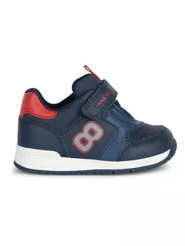 Кроссовки на шнуровке Geox Sneakers Rishon, темно-синий