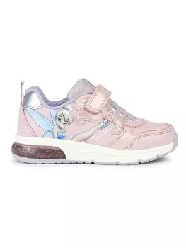 Кроссовки на шнуровке Geox Sneakers Spaceclub, розовый
