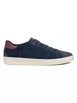 Кроссовки на шнуровке Geox Sneakers Warley, темно-синий