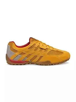 Кроссовки на шнуровке Geox, желтый