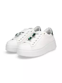 Кроссовки на шнуровке GIO+, белый