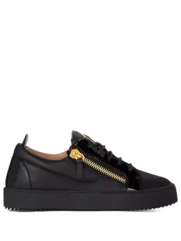 Кроссовки на шнуровке Giuseppe Zanotti, черный