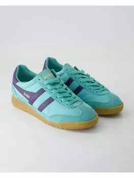 Кроссовки на шнуровке Gola, зеленый