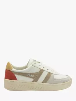 Кроссовки на шнуровке grandslam trident Gola, белый/разноцветный