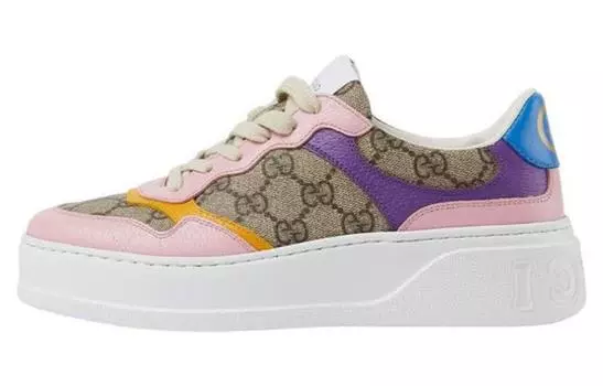 Кроссовки на шнуровке Gucci GG