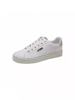 Кроссовки на шнуровке Guess, белый